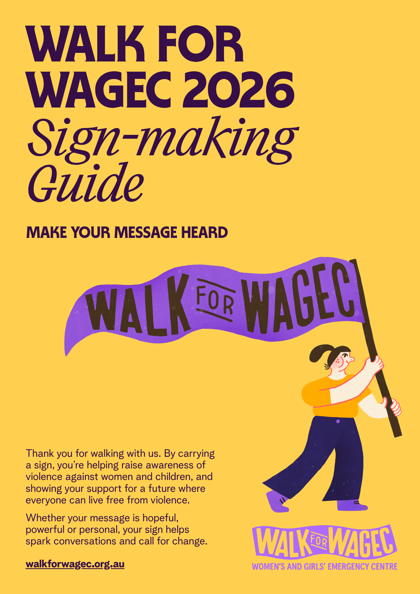 W4W26 Sign-Making Guide