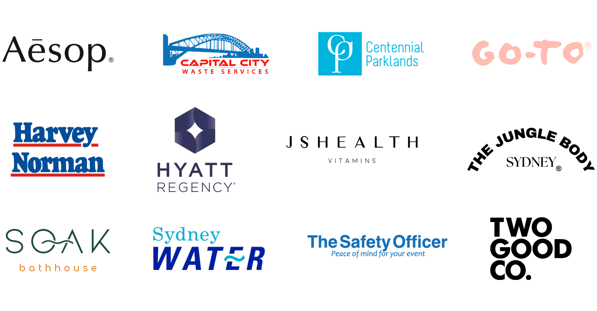 In Kind Sponsors